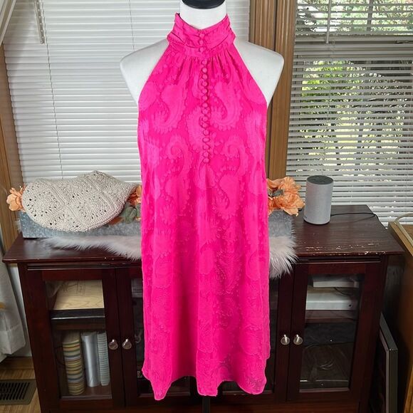 Lilly Pulitzer Kristine Halter Mini Dress Pink Size Small NWT - Picture 2 of 7